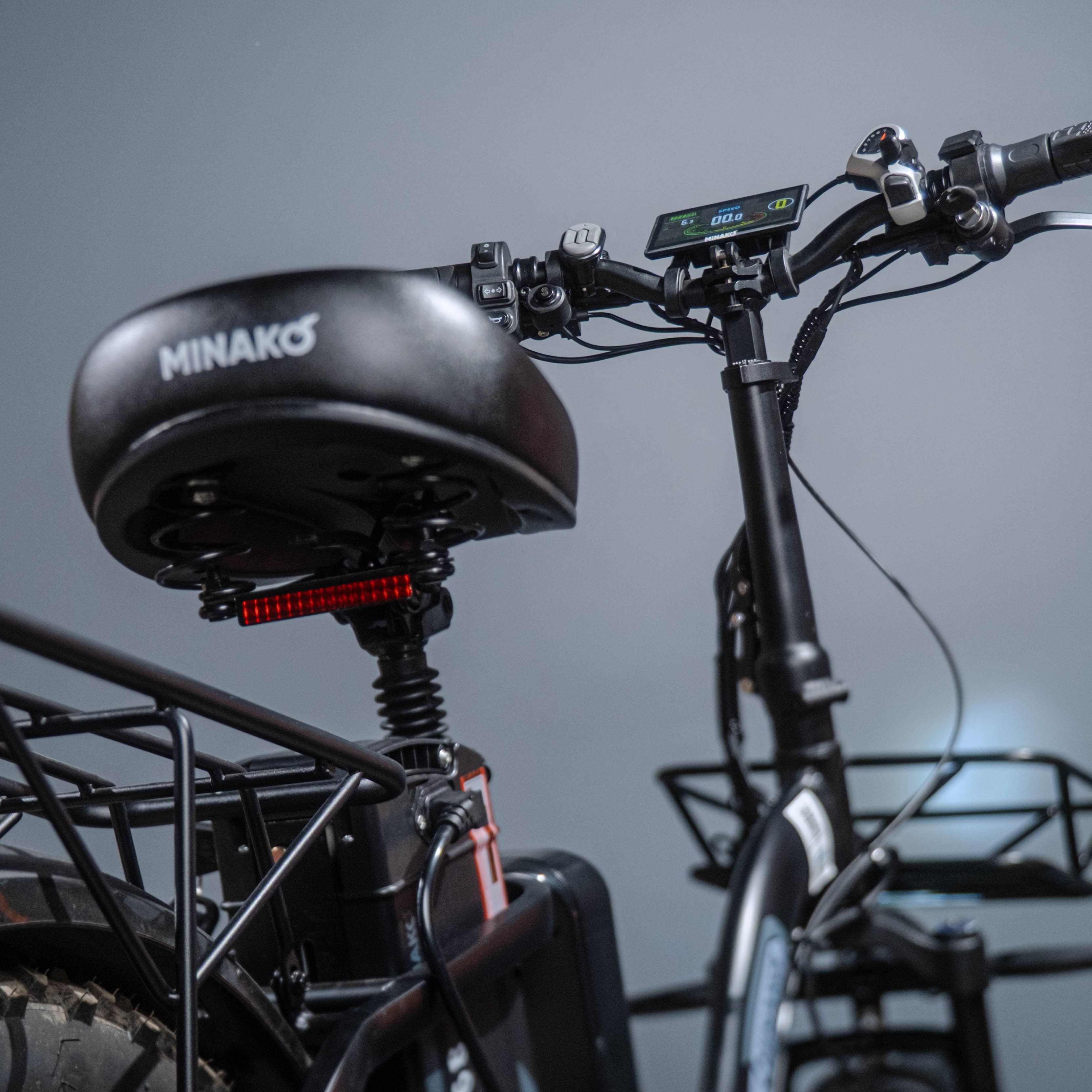 Электровелосипед Minako F11 Dual, 1000Wх2