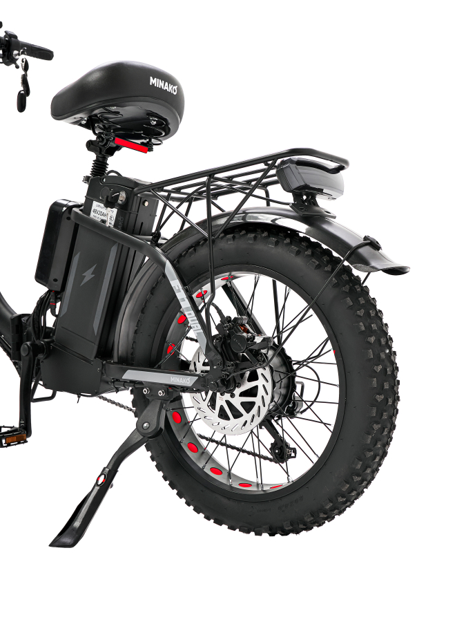 Электровелосипед Minako F11 Dual, 1000Wх2