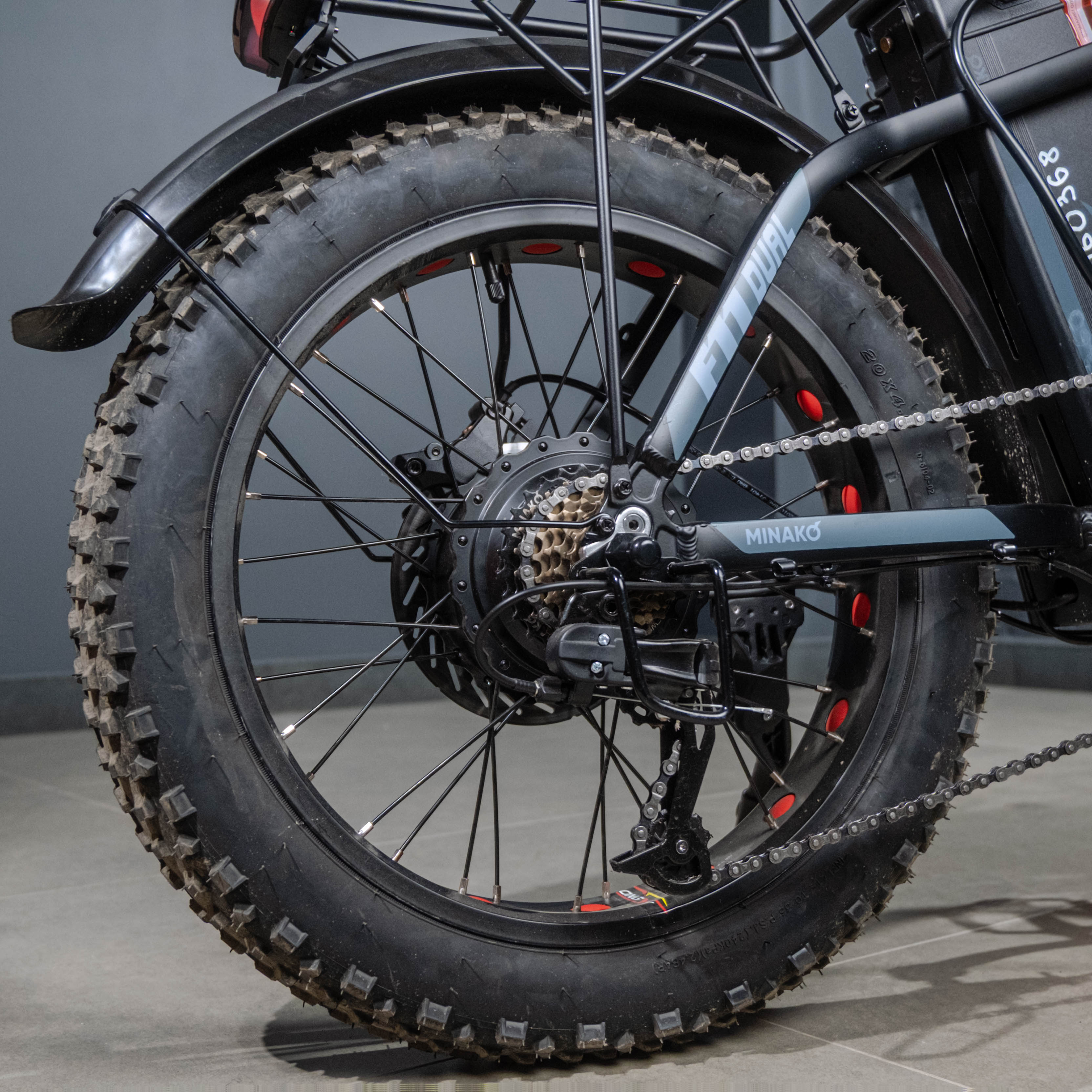 Электровелосипед Minako F11 Dual, 1000Wх2