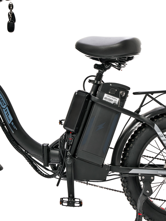 Электровелосипед Minako F11 Dual, 1000Wх2