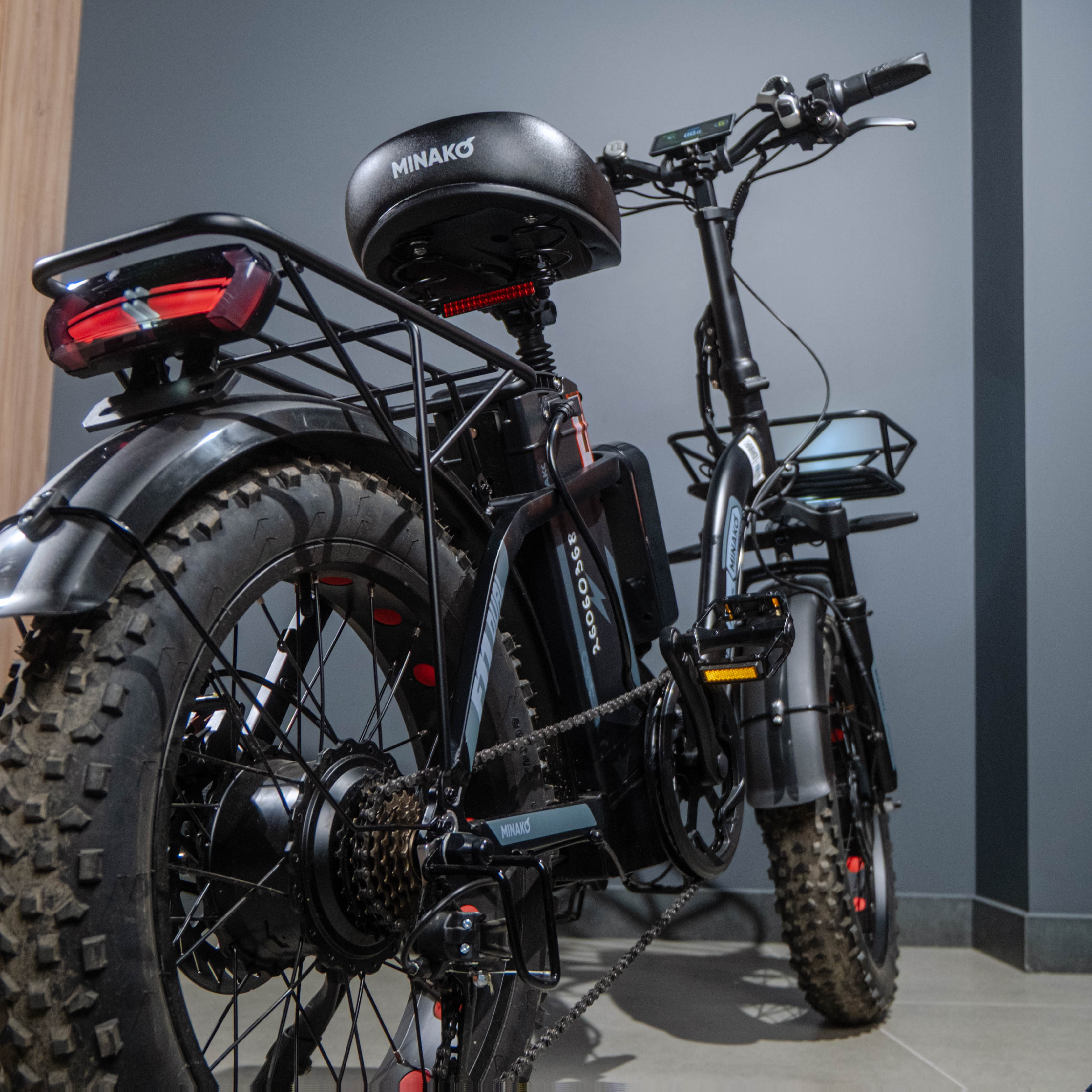Электровелосипед Minako F11 Dual, 1000Wх2