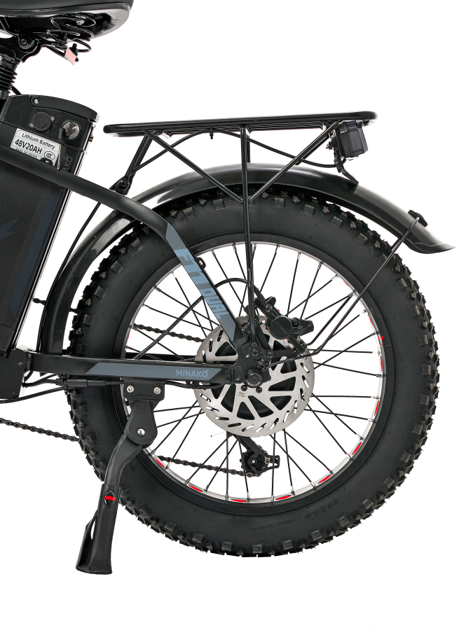 Электровелосипед Minako F11 Dual, 1000Wх2