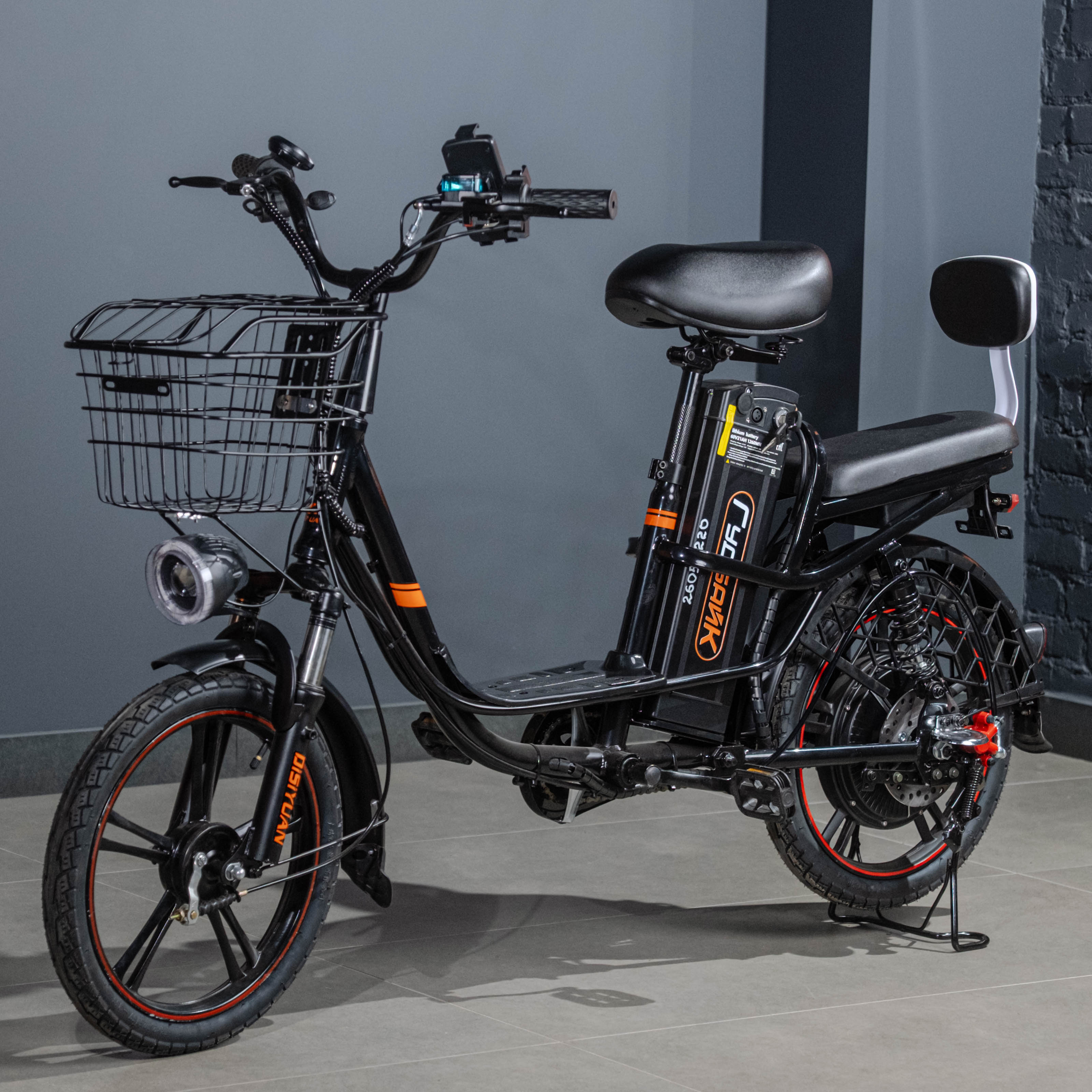 Электровелосипед ГудбайК Yilan, 500W, 60V21Ah