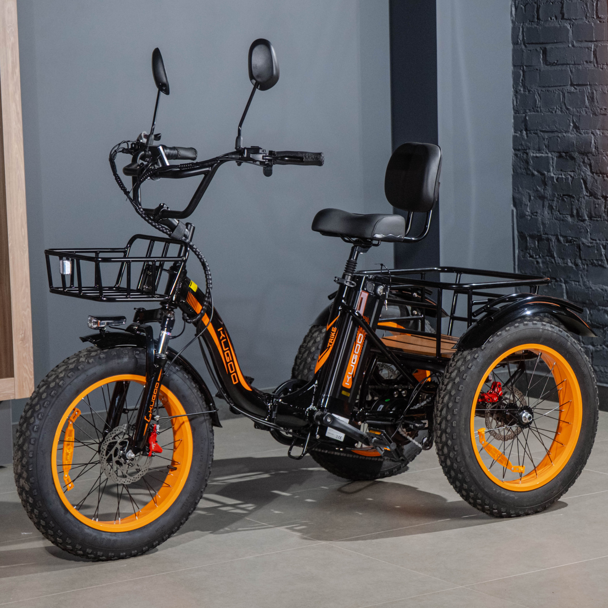 Электровелосипед Kugoo Trike, 750W