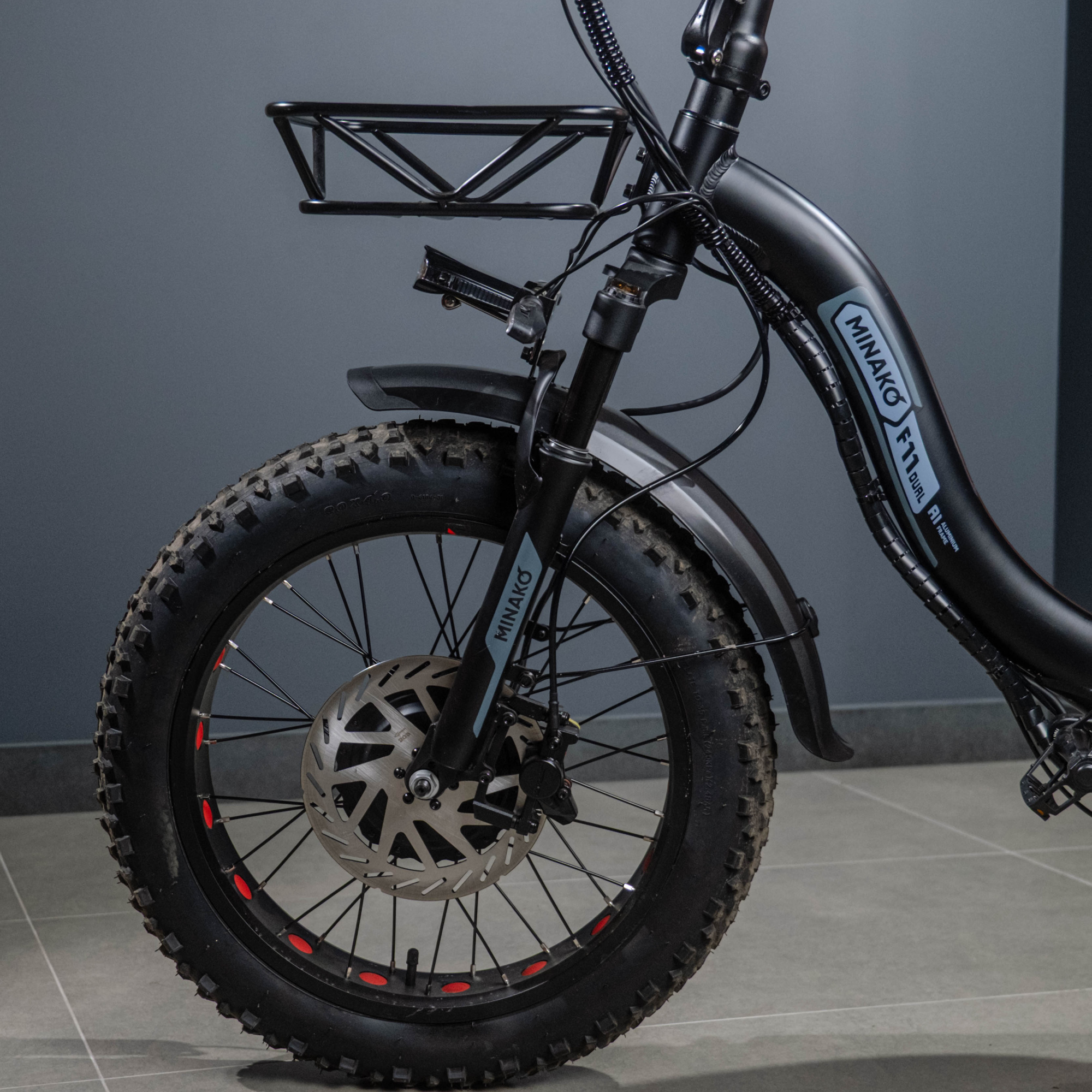 Электровелосипед Minako F11 Dual, 1000Wх2