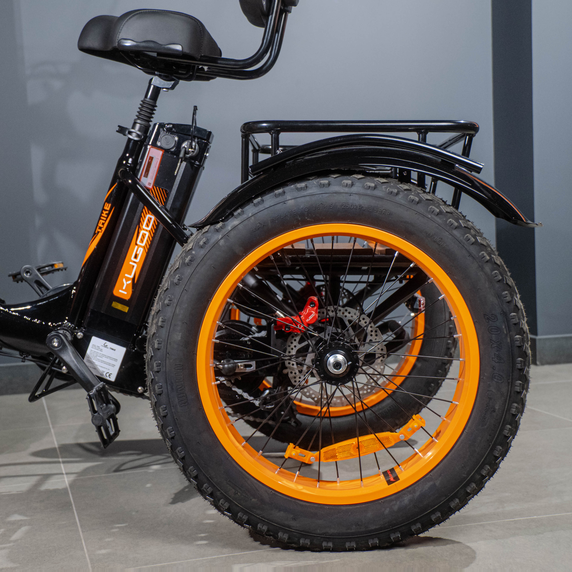 Электровелосипед Kugoo Trike, 750W
